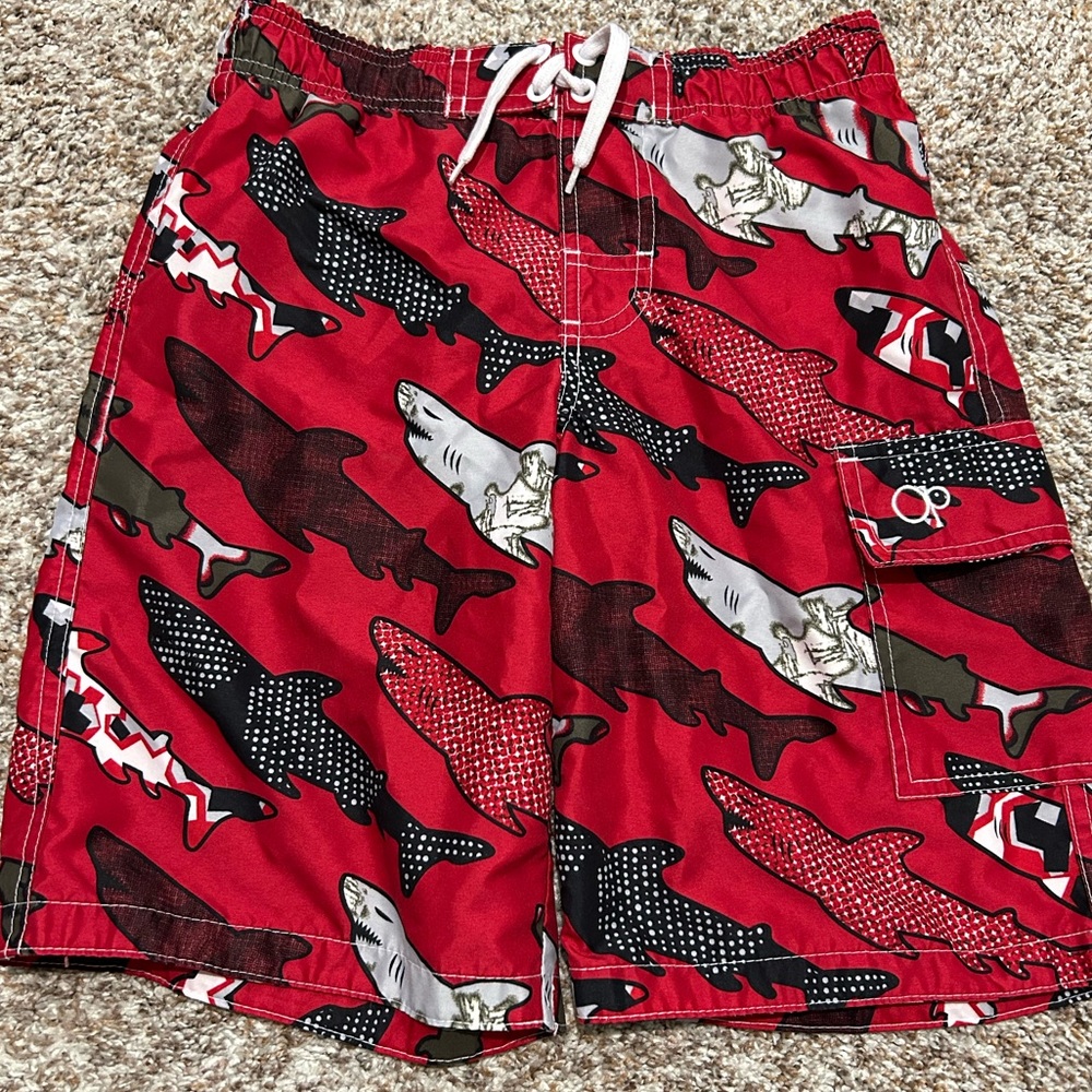 Boys youth Swim Trunks OP brand Size 6/7 (S)